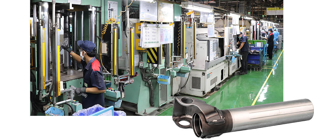 TUBE SUB-ASSY integrated production line