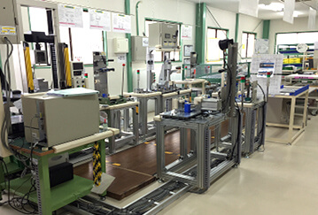MCB (Motion control beam) assembly line