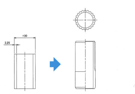 SPLINE FORMING(Outer diameter)